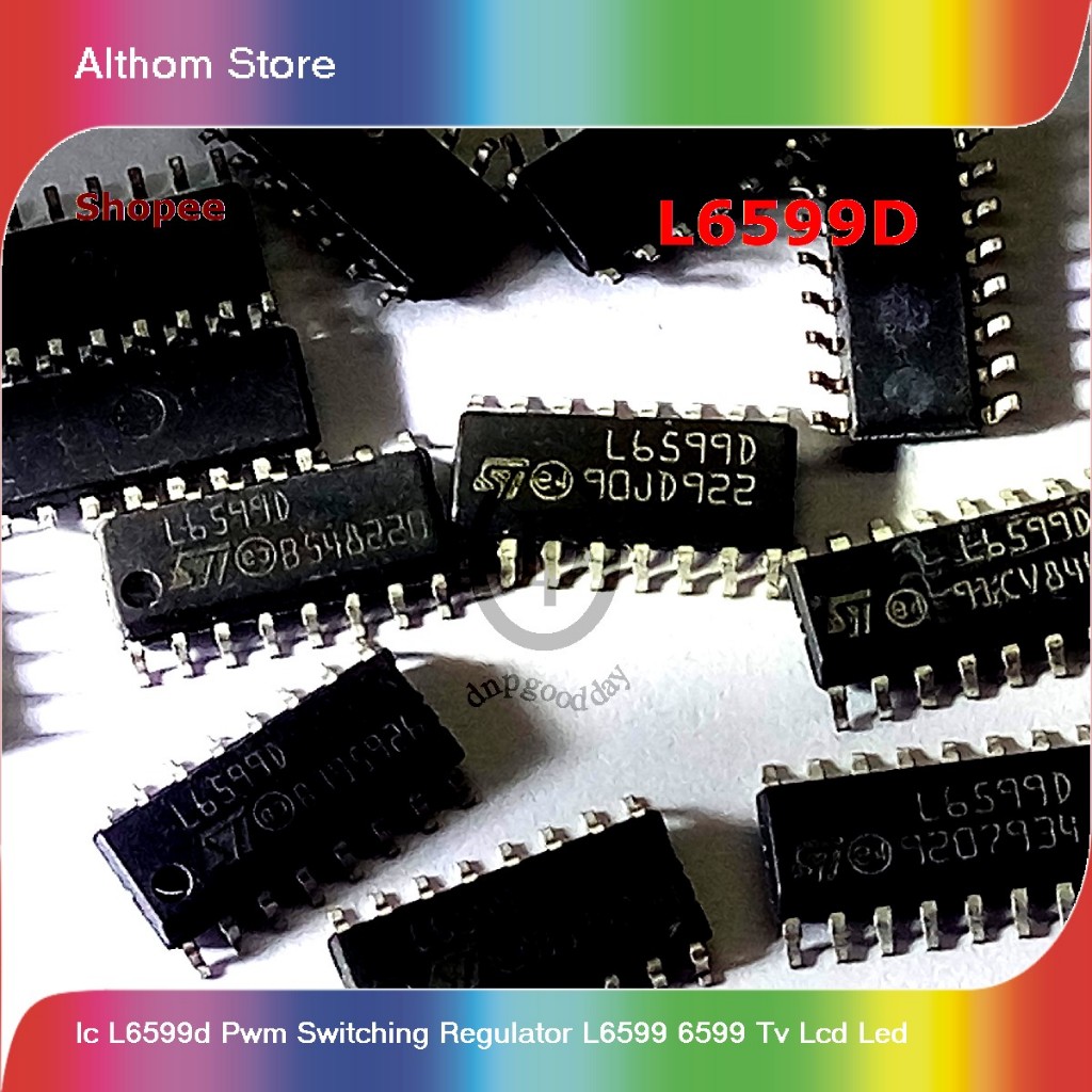 ic l6599d pwm switching regulator l6599 6599 tv lcd led
