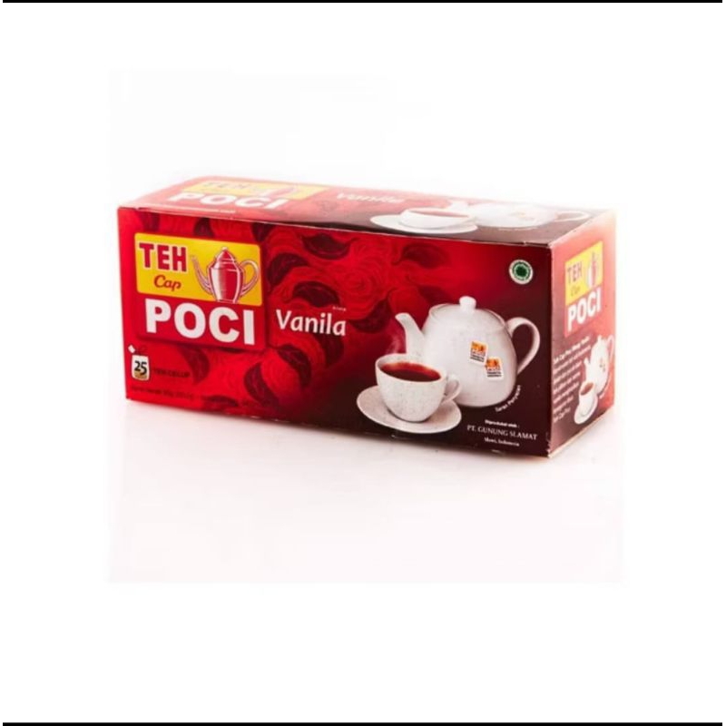 

teh cap poci vanila 25 teabags