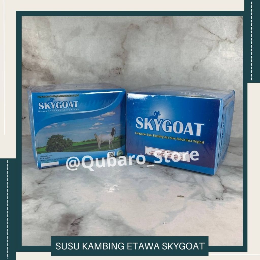 

SUSU KAMBING ETAWA SKYGOAT BOX 200gr (10 Sachet)