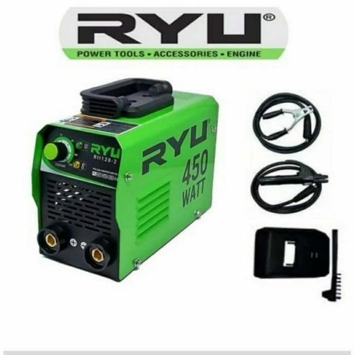 MESIN LAS RYU MESIN LAS LISTRIK RYU RII 120-2 WELDING MACHINE 450 WATT