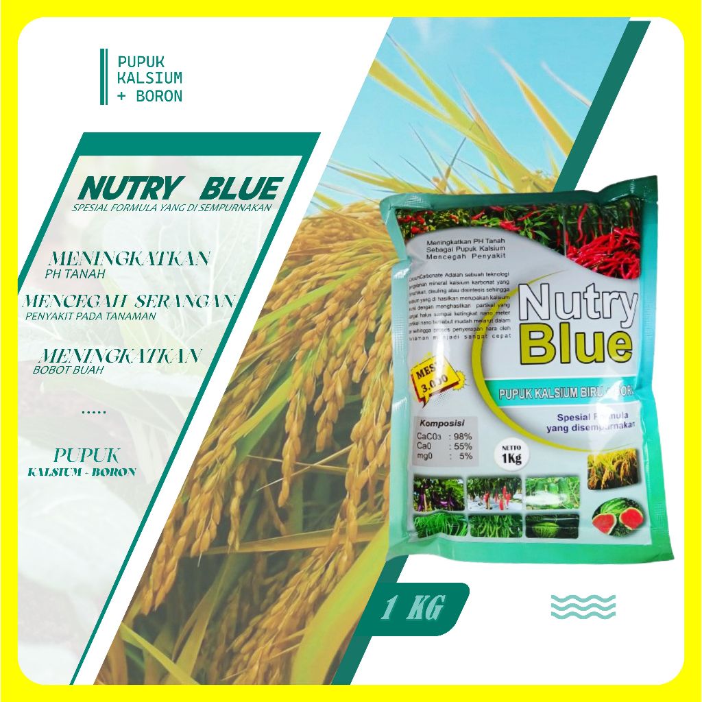 Pupuk Kalsium + Boron Penyubur Tanaman Terbaik