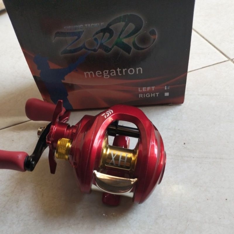 Reel bc Zorro Megatron drag clicker red