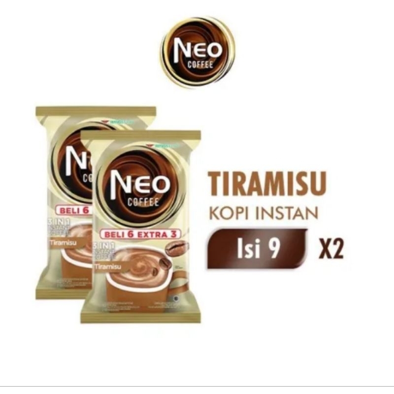 

Neo Coffee Kopi Instan Tiramisu
