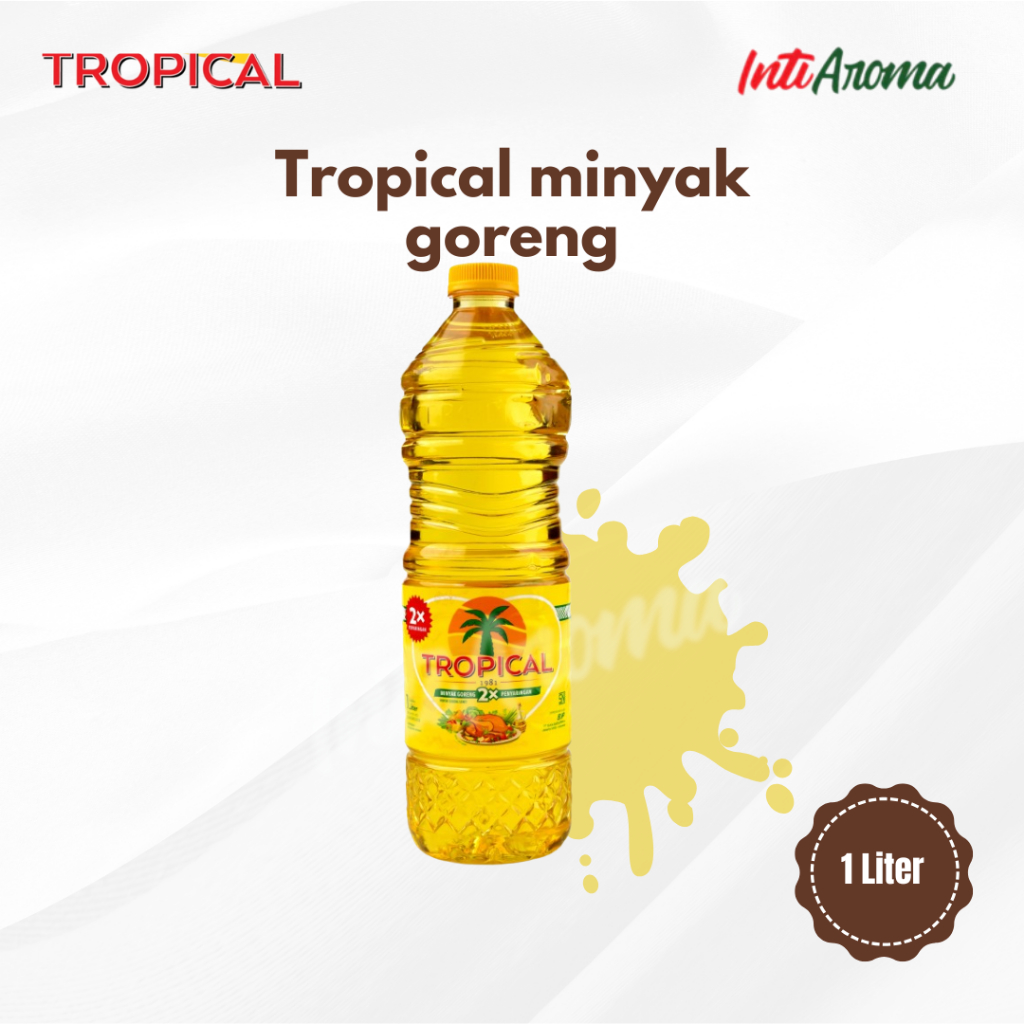 

Tropical Minyak Goreng 1 Liter Kemasan Botol