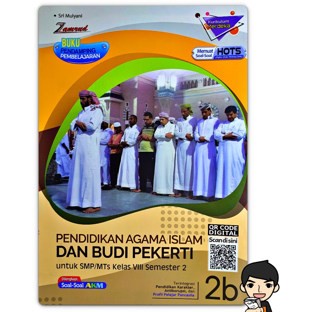 LKS PENDIDIKAN AGAMA ISLAM/ PAI SMP/ MTS KELAS VIII 8 SEMESTER 2 KURIKULUM MERDEKA | Zamrud PUTRA NU