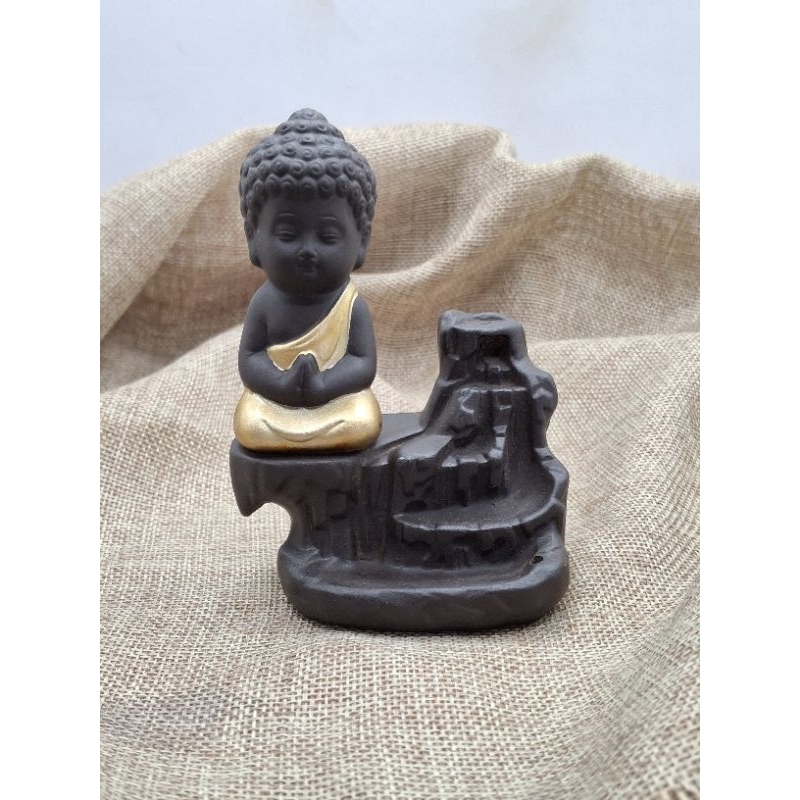 PATUNG BUDHA PRAPEN DUPA KERUCUT (FREE DUPA KERUCUT)