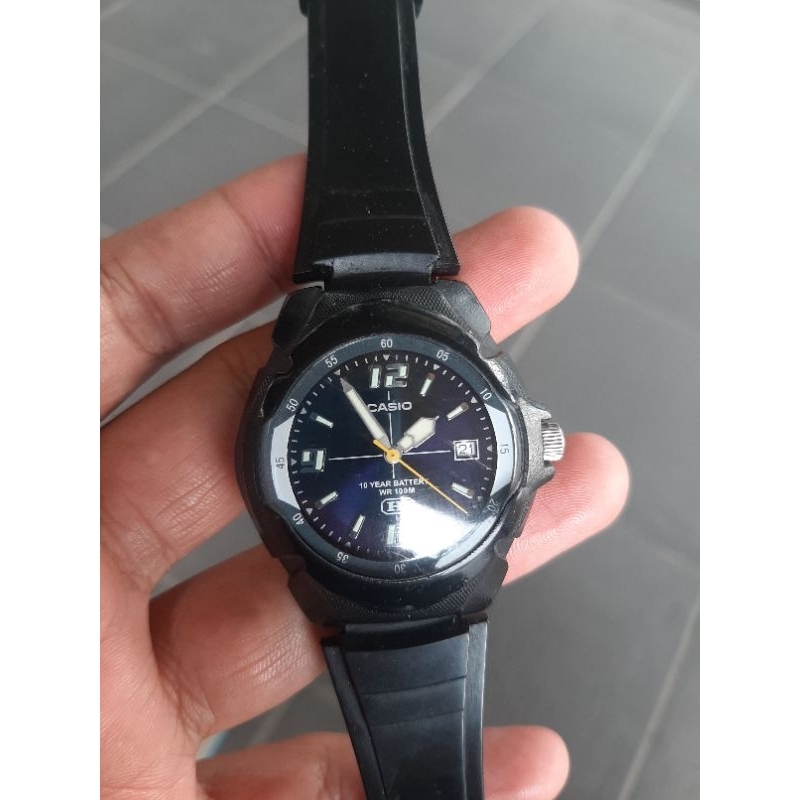 jam tangan casio hd second ori