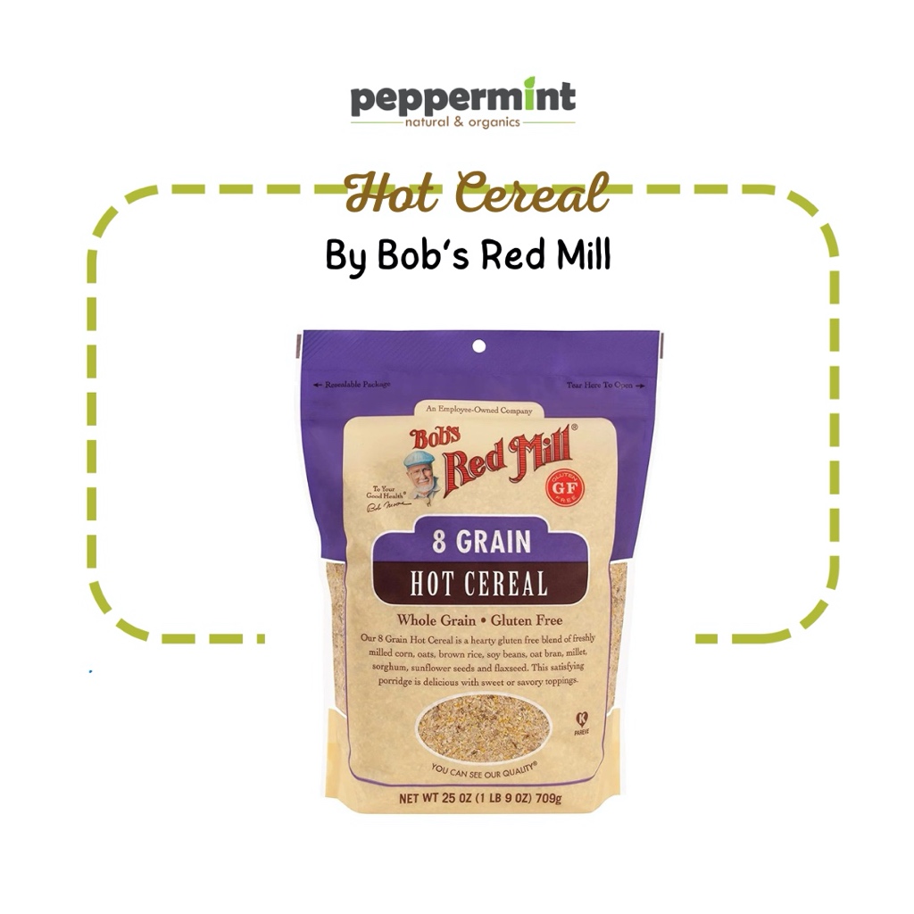 

Bob's Red Mill Gluten Free 8 Grain Hot Cereal (25 oz / 709 gr) / Sarapan Sehat Bebas Gluten