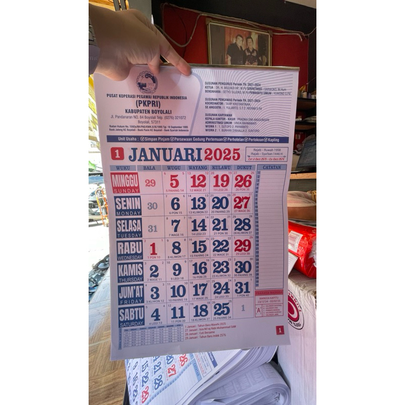 

Cetak Kalender 2025 GRATIS Sablon !!