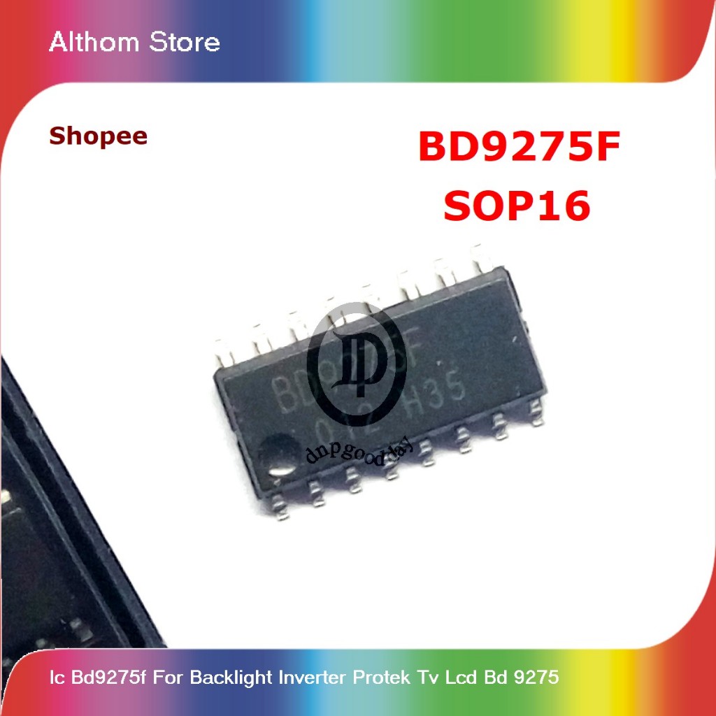 ic bd9275f for backlight inverter protek tv lcd bd 9275
