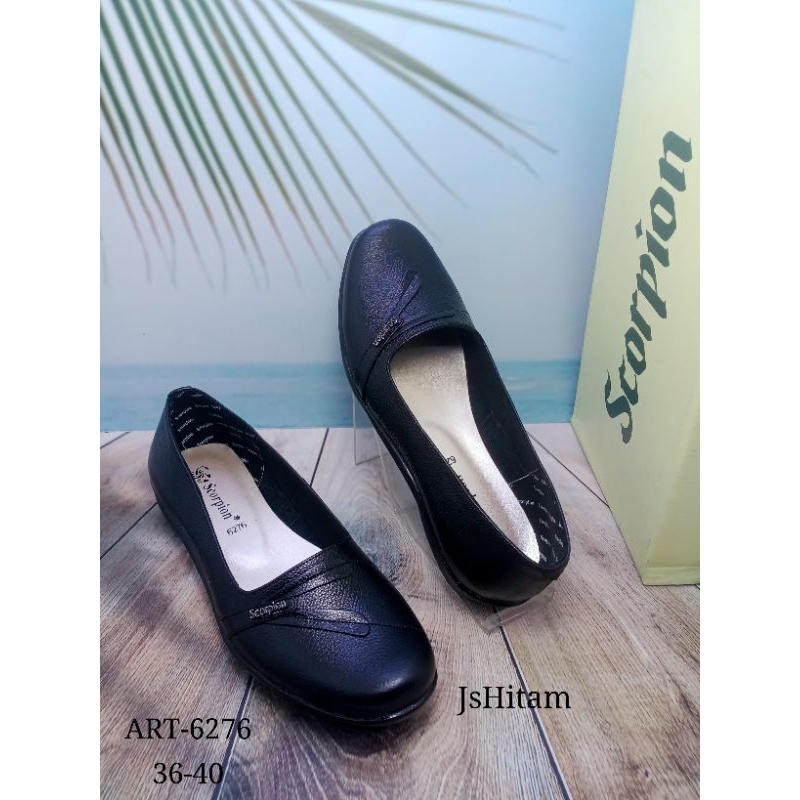 SEPATU KULIT ASLI KERJA FORMAL SCORPION 6276