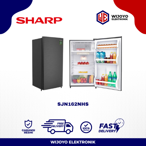 Kulkas Sharp 1Pintu SJN 162NHS / Refrigerator Sharp SJN162NHS
