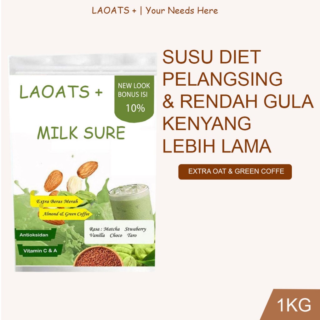 

Susu Diet Pengganti Makan Susu Diet Slim Susu Penurun Berat Badan Susu Pengganti Makan Pelangsing Laoats Choco Slim (1kg)
