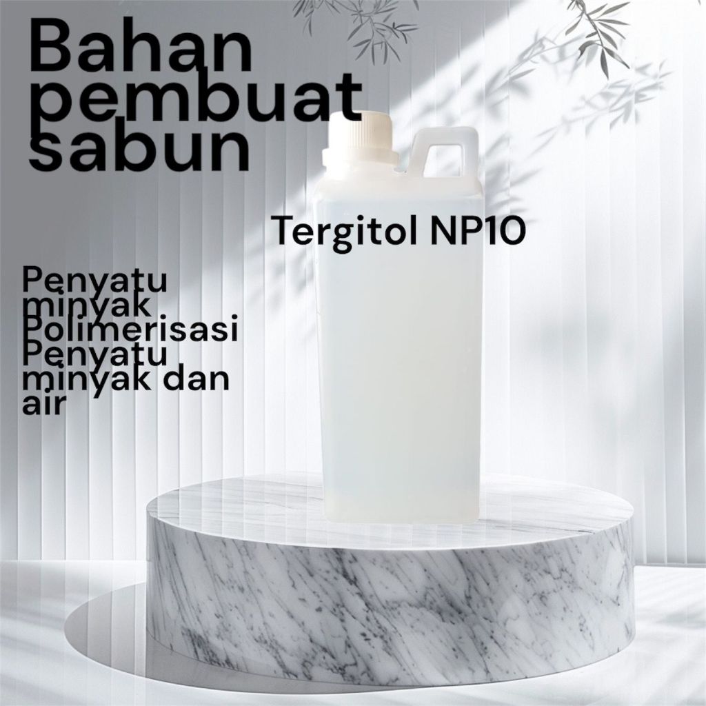 NP 10 / NONYLPHENOL ETHOXYLATE 10 / TERGITOL / SURFACTANT / EMULSIFIER 1 KG