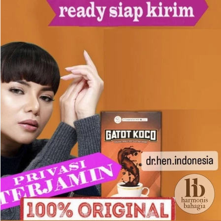 

kopi penunjang stamina original bpom halal gatot koco herbal bpom