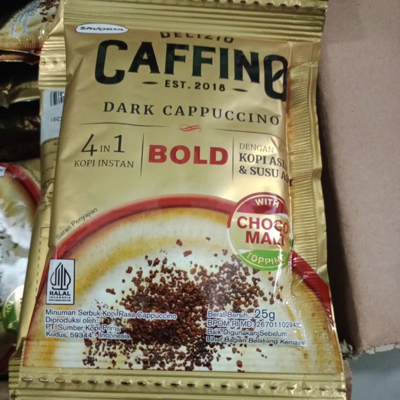 

Delizio Caffino Cappucino 10 Sachet @25gr