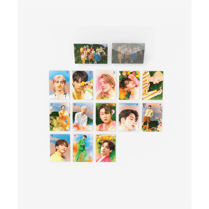 SEVENTEEN POST CARD PUZZLE (SECTOR 17) VERNON / JEONGHAN / JOSHUA / SCOUPS / THE8 / JUN / SEUNGKWAN 