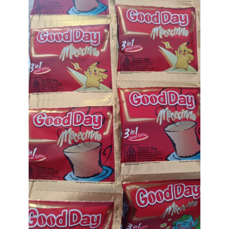 

Goodday Mocacinno 3in1 20gr (1 renceng isi 10 sachet)