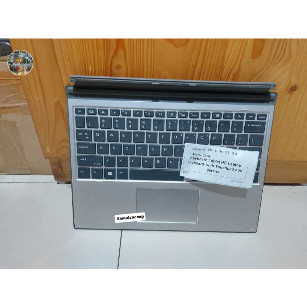 Keyboard HP Elite X2 G4 Tuuts Dent Keyboard Tablet PC Laptop HP Keyboard with Touchpad NON garansi