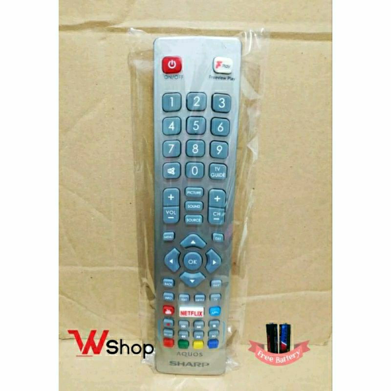 REMOT TV LCD LED SMART TV  SHARP AQUOS ORIGINAL