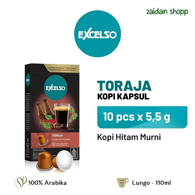 

Excelso nespresso toraja