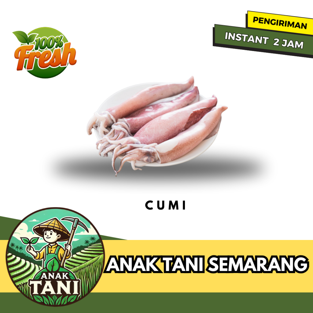 

[ANAK TANI] CUMI SEGAR SIAP KIRIM INSTANT AREA SEMARANG
