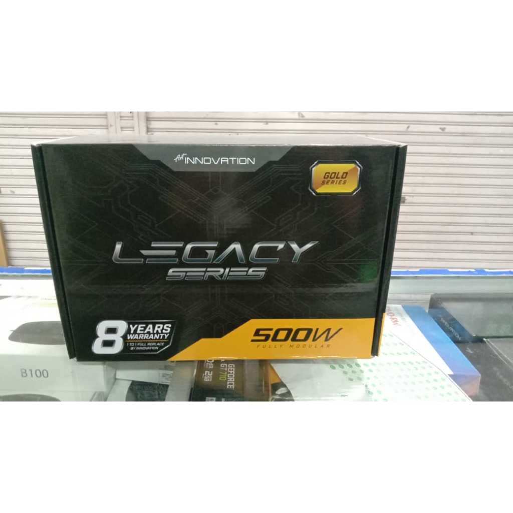 PSU POWER SUPPLY MODULAR 500 WATT INNOVATION LEGACY GOLD SERIES