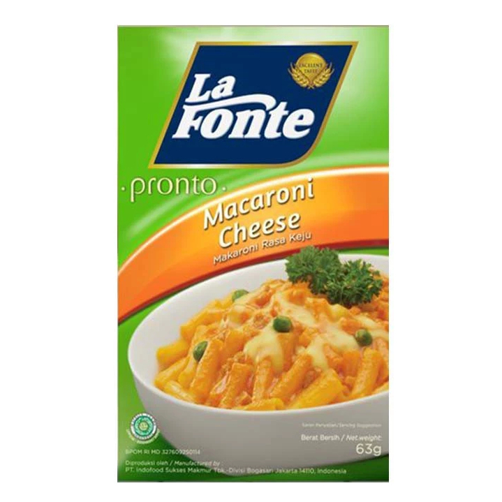 

La Fonte Pronto Macaroni Cheese 63gr