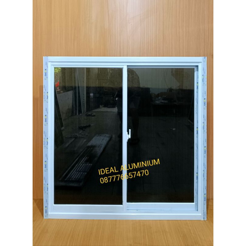 Jendela sliding aluminium uk 120 x 100