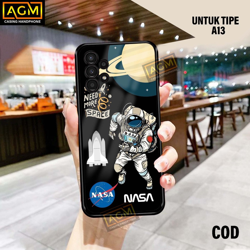 Case Samsung A13 Terbaru Case kilau - New Case Glossy casing Hp Samsung A13 [ ASTRO] - AGM Case Hard