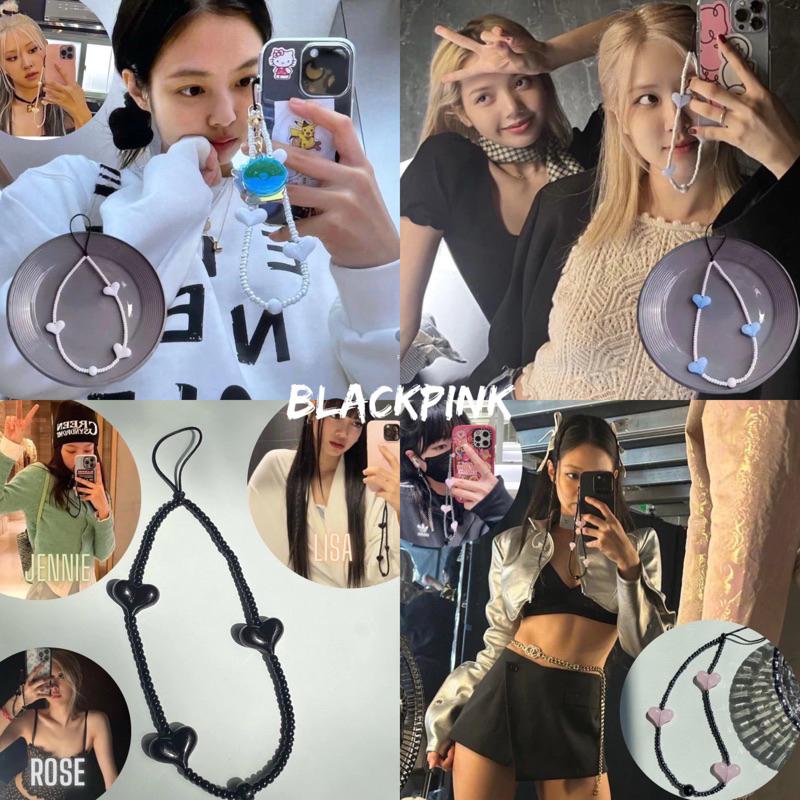 PHONESTRAP - Gantungan Hp Jennie Lisa Rose Jisoo Blackpink