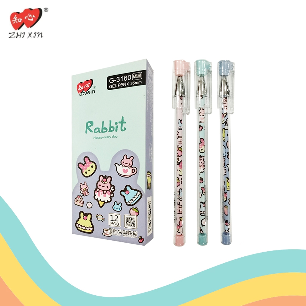 

GEL PEN ZHI XIN G-3160 (12 PCS)