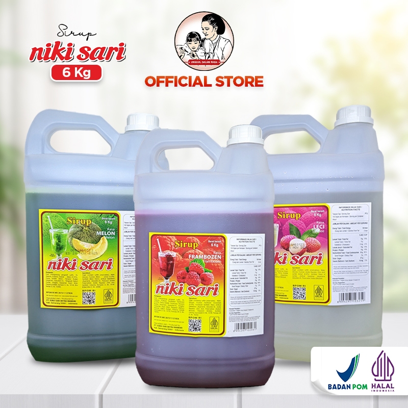 

Sirup Nikisari Jerigen 6 Kg - Sirup rasa buah