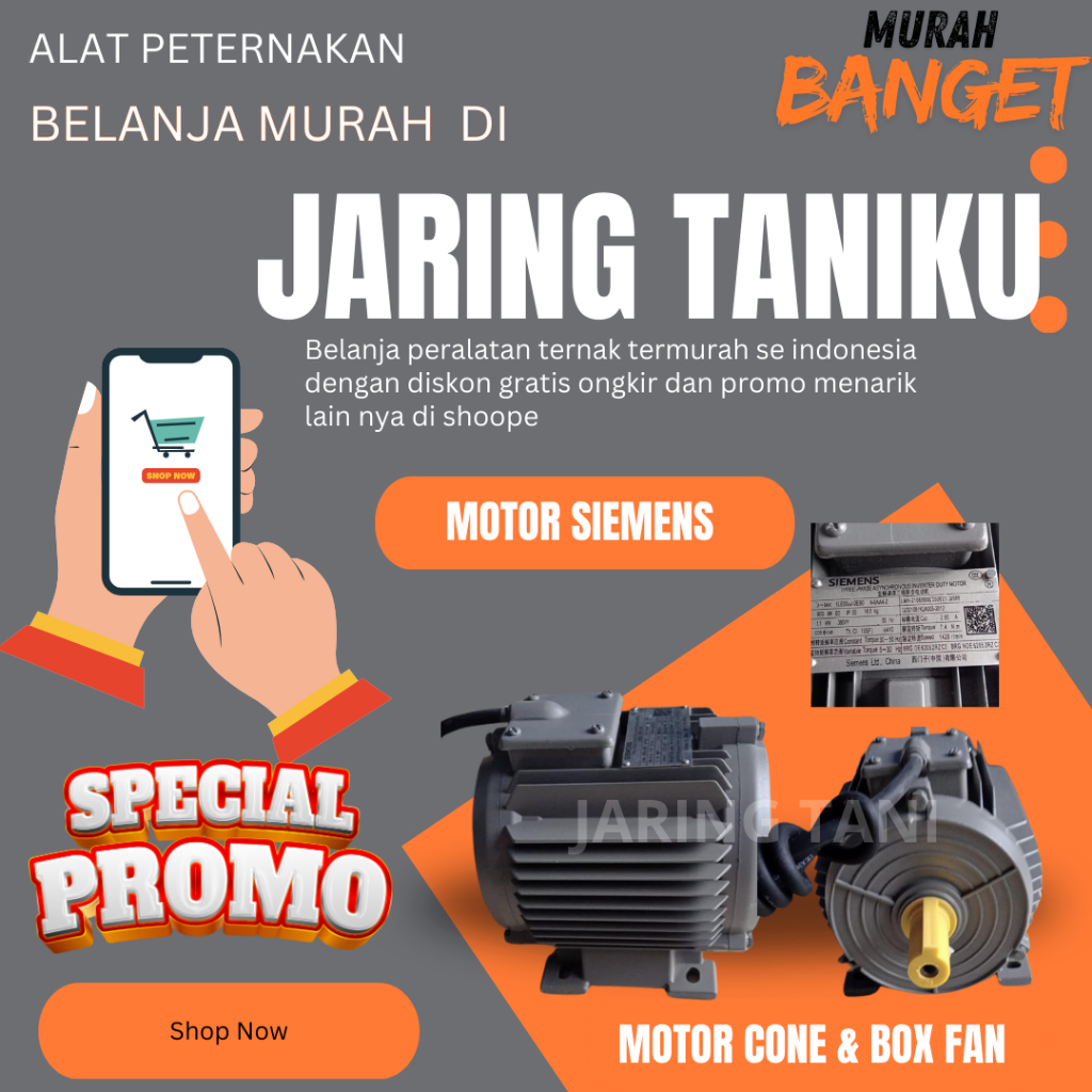 Dinamo Blower 3 Phase Siemens dan 1 Phase Nosch / DINAMO MURAH / MOTOR DINAMO