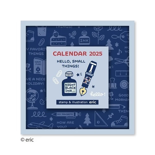

Eric Color Daily Boxed Reiwa 7 New Japan Calendar 2025