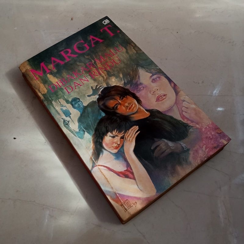 Novel Dibakar Malu dan Rindu, karya Marga T