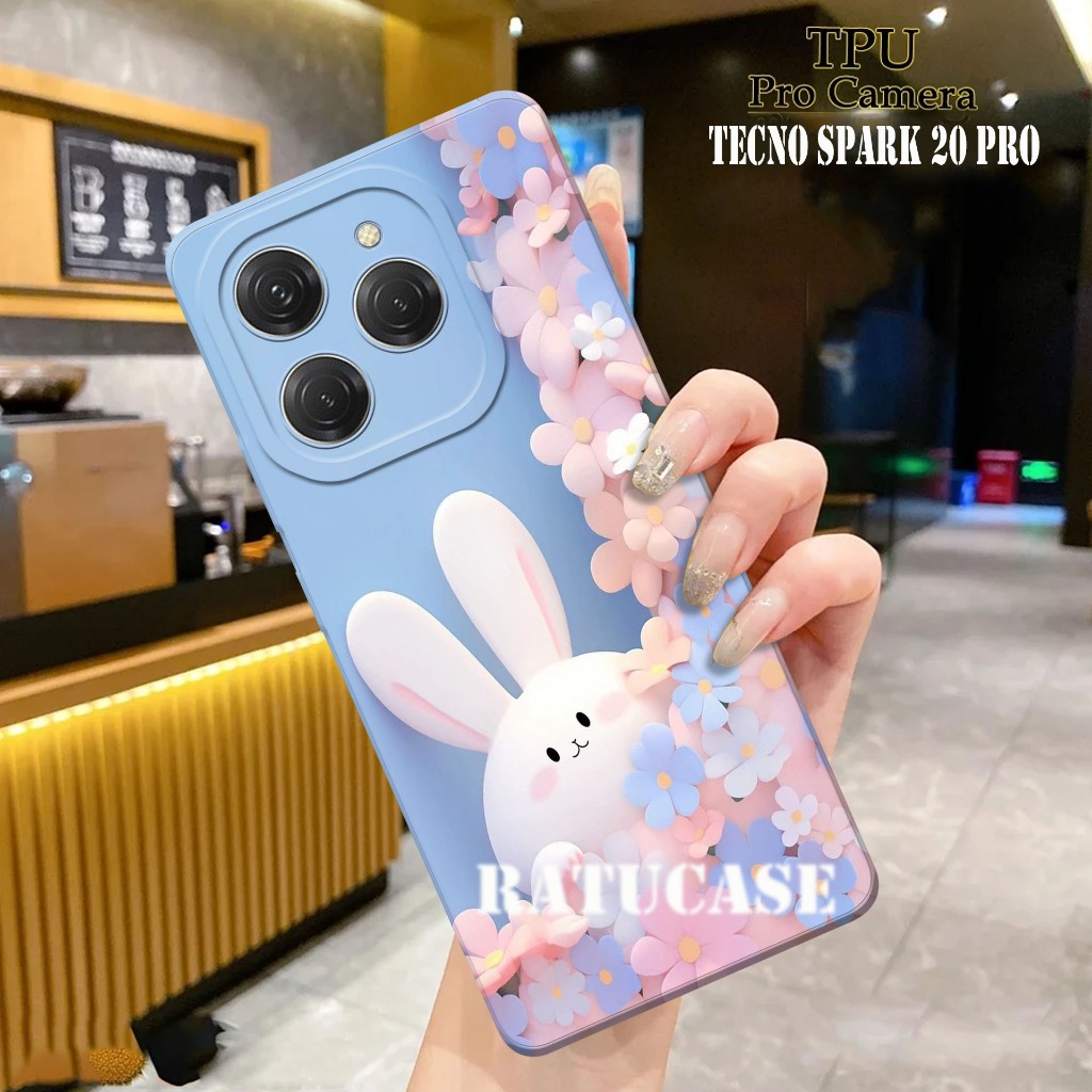CASE TECNO SPARK 20 PRO SPARK 20 SPARK 20C - Softcase Pro Camera Tecno Spark 20 MOTIF  Case Pro Came