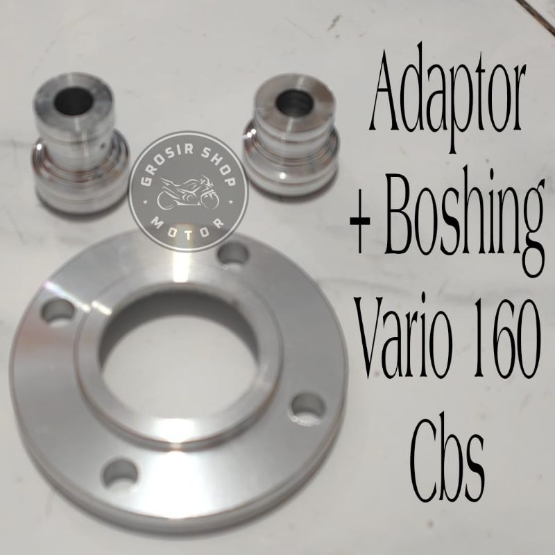 Adaptor Disc + Boshing Vario 160 / Adaptor Disc Depan Vario 160
