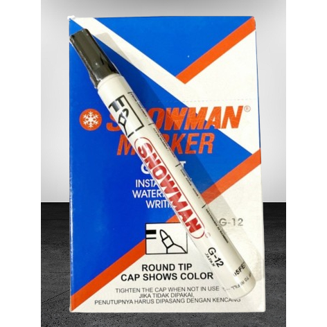 

Spidol Permanen SNOWMAN Permanent Whiteboard