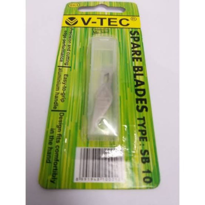 

V-TEC Spare Blades Type SB 10 (Isi 5pcs)