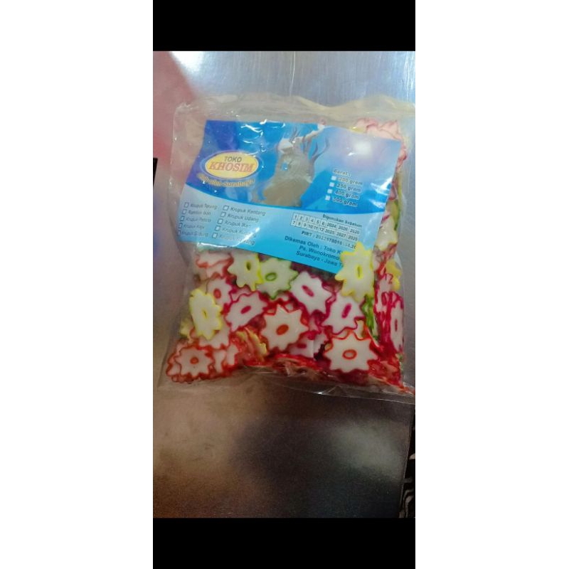 

Krupuk SEBLAK BUNGA 500g