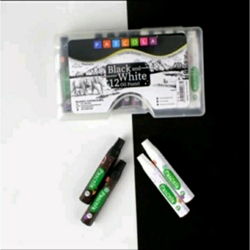 

CRAYON PASCOLA BLACK N WHITE isi 12