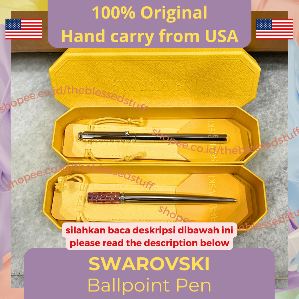 

Swarovski Crystalline Stardust Ballpoint Pen 100% Original USA / Swarovski Pen / Pen Kristal 100% Original USA