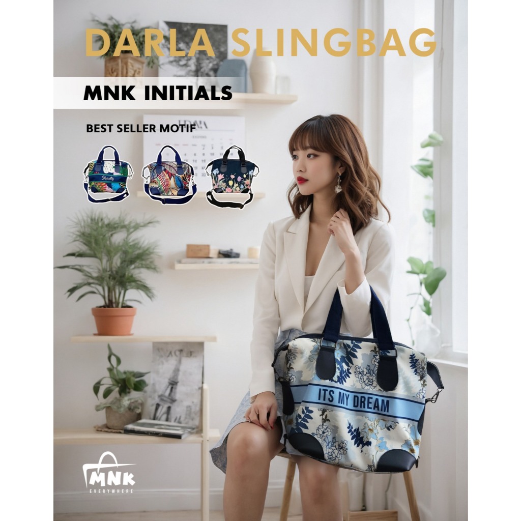 MNK BAG I DARLA SLINGBAG | TOTEBAG | TAS WANITA | TAS CUSTOM PRINTING | TAS NAMA