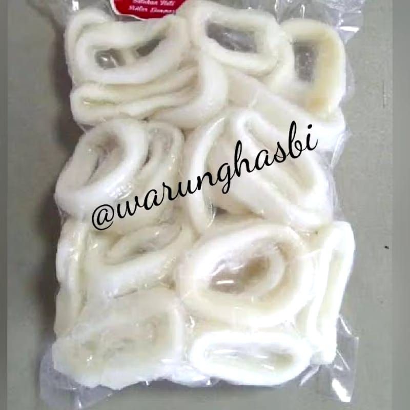 

Cumi kupas ring 500gr