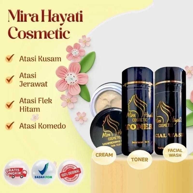 Paket Skincare 3in1 || MIRA HAYATI COSMETIC ORIGINAL
