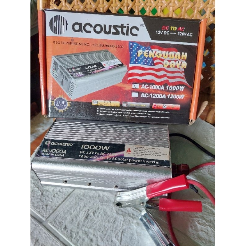 Power Inverter AC-DC ACOUSTIC 1000 WATTS