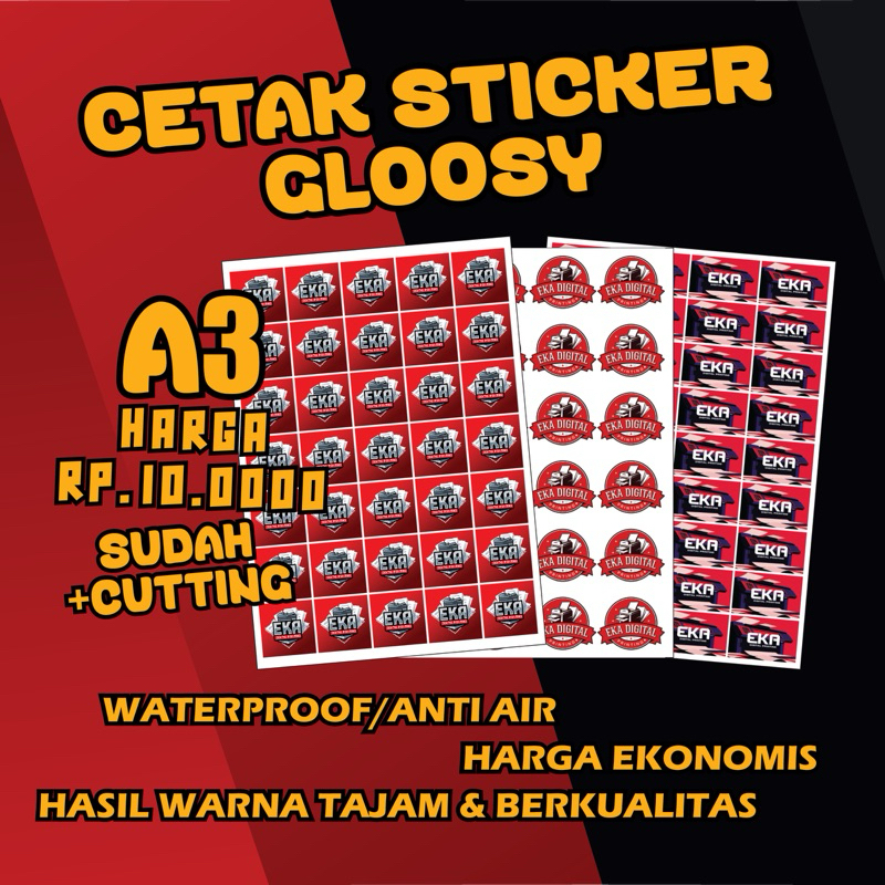 

Cetak Stiker A3 | Cetak Stiker Label | Cetak Stiker