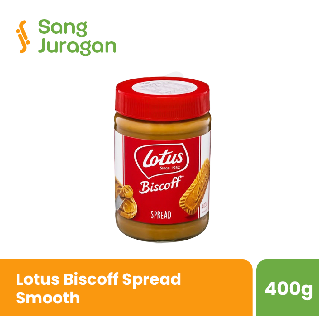 

Lotus Biscoff Spread Smooth 400 Gr / Selai Karamel Lotus Biscoff / Selai Caramel 400 Gram