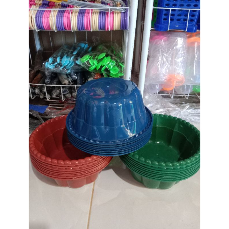 12PCS BASKOM BALI / WASKOM TASYAKURAN / BESEK HAJATAN/ BASKOM PLASTIK/ BASKOM 12 INCH Buah Wadah